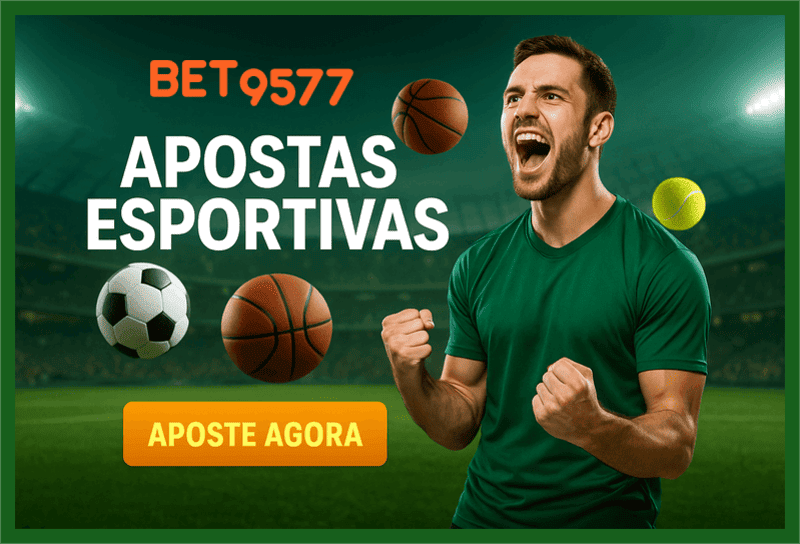 Aposte em apostas esportivas no cassino online BET9577
